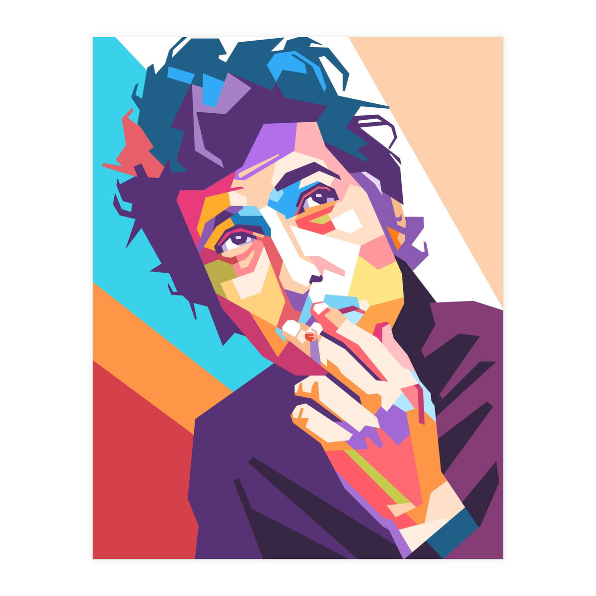 Bob Dylan art (Print Only)
