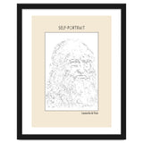 Self Portrait – Leonardo Da Vinci (ascii Art) thumbnail