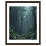 Ethereal Misty Forest in the Rain thumbnail