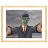 The Son Of Man - Magritte - Selfie thumbnail