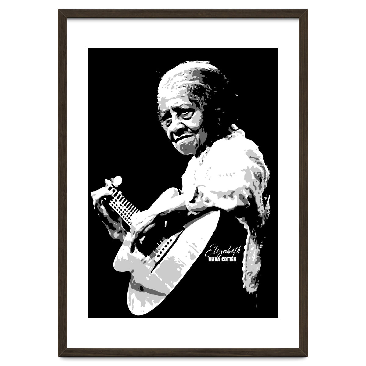 Elizabeth Cotten Folk and Blues Musician Legend