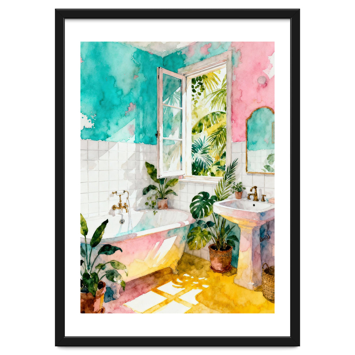 Matisse Inspired Bathroom