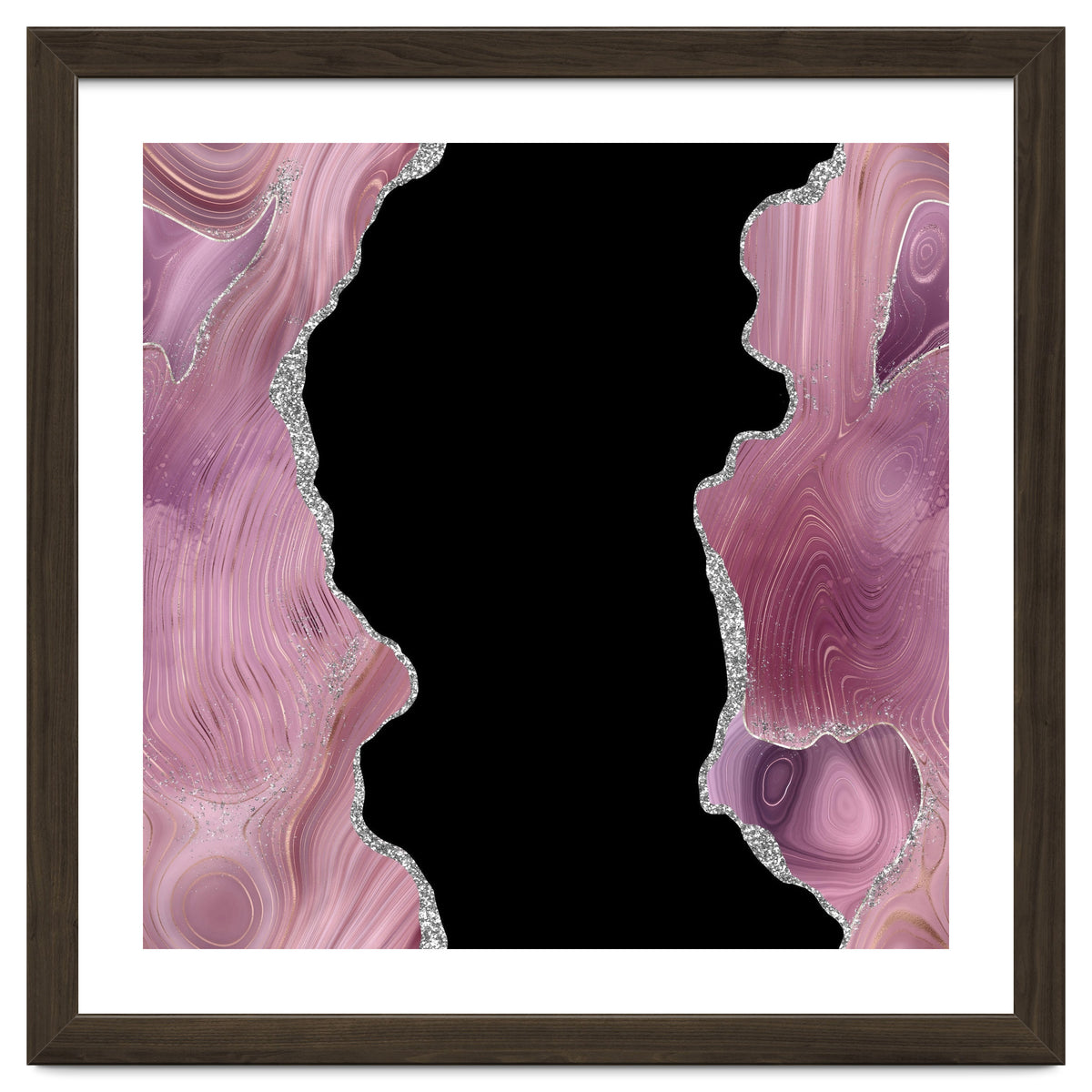 Mauve & Silver Agate Texture 02