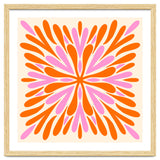 Symmetry Petals - pink and orange thumbnail