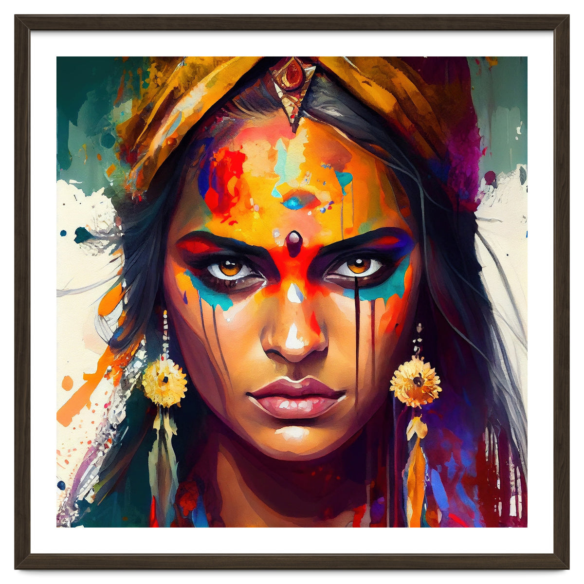 Powerful Hindu Woman #1