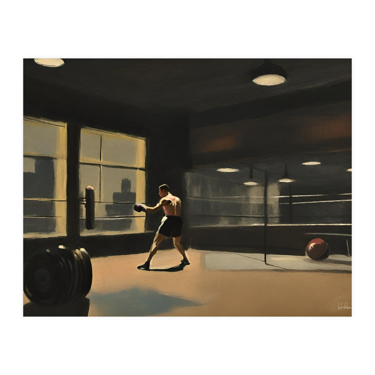 Boxing Gym #3 (Print Only)