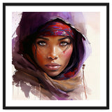 Watercolor Tuareg Woman #6 thumbnail