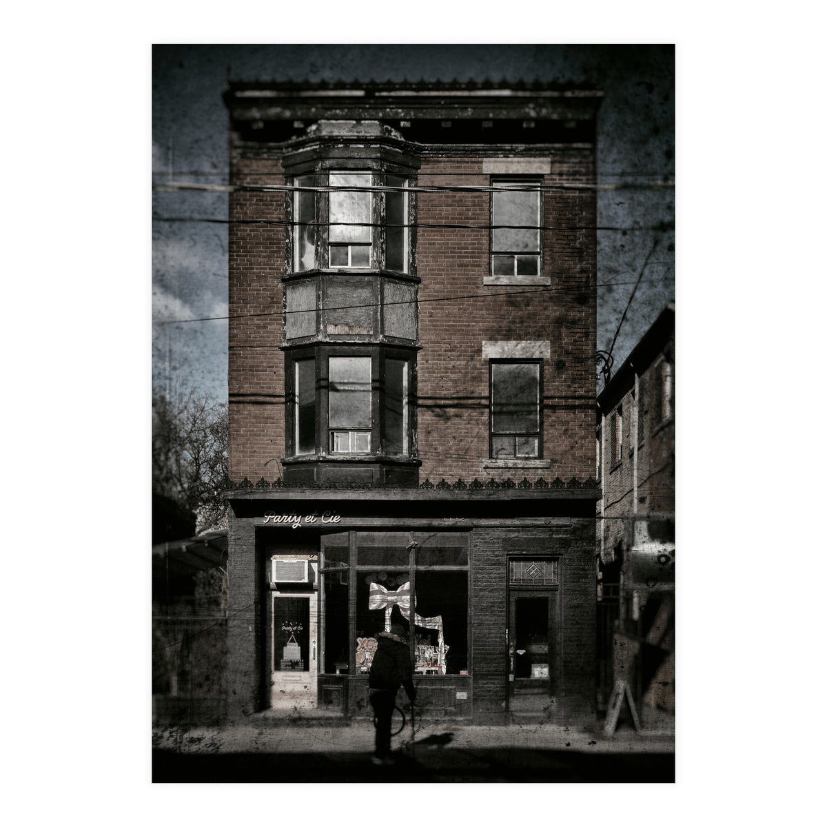 No 1112 Queen St E 2 Old Film Version (Print Only)