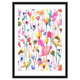Watercolour Colourful Wild Flowers thumbnail