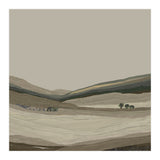 Muted Landscape oil painting  (Print Only) thumbnail