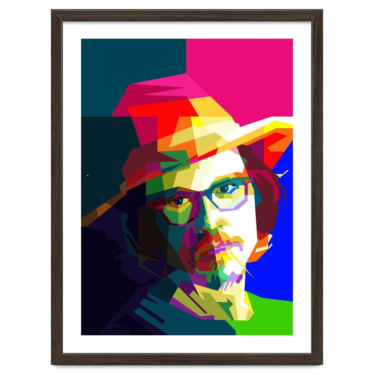 Johny Depp Hollywood Movies Pop Art WPAP