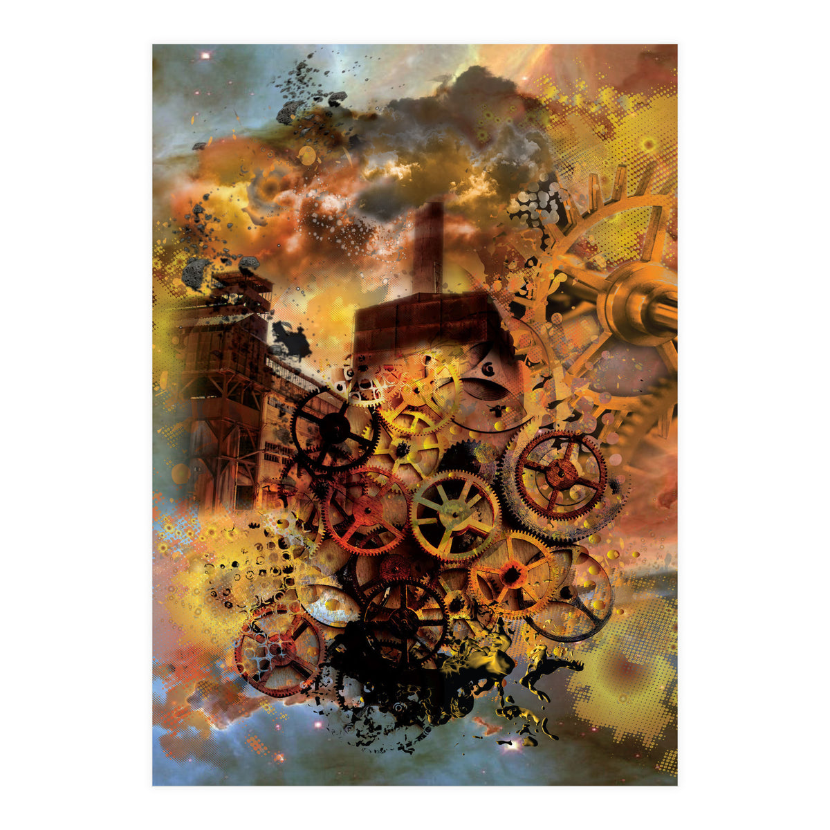 Steampunk Industrial Revolution (Print Only)