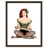 Pinup Sexy Girl Selling Cigarettes thumbnail