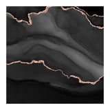 Black & Rose Gold Agate Texture 01  (Print Only) thumbnail