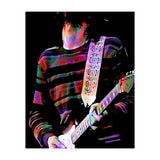 Eric Clapton American Rock and Blues Guitarist in Colorful (Print Only) thumbnail