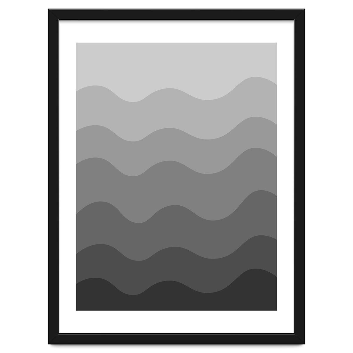 Grey gradient design