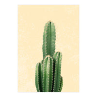Tall Cactus, Minimal Desert Saguaro Art (Print Only)