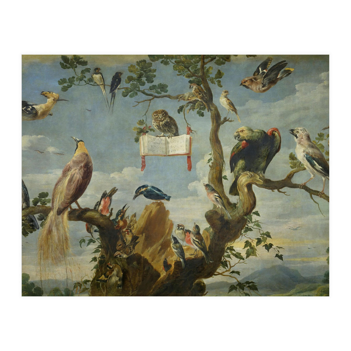 Frans Snyders / 'Concert of the Birds', 1629-1630, Flemish School. (Print Only)