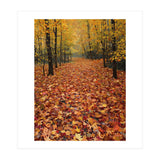 Ethereal Autumn Forest Path (Print Only) thumbnail