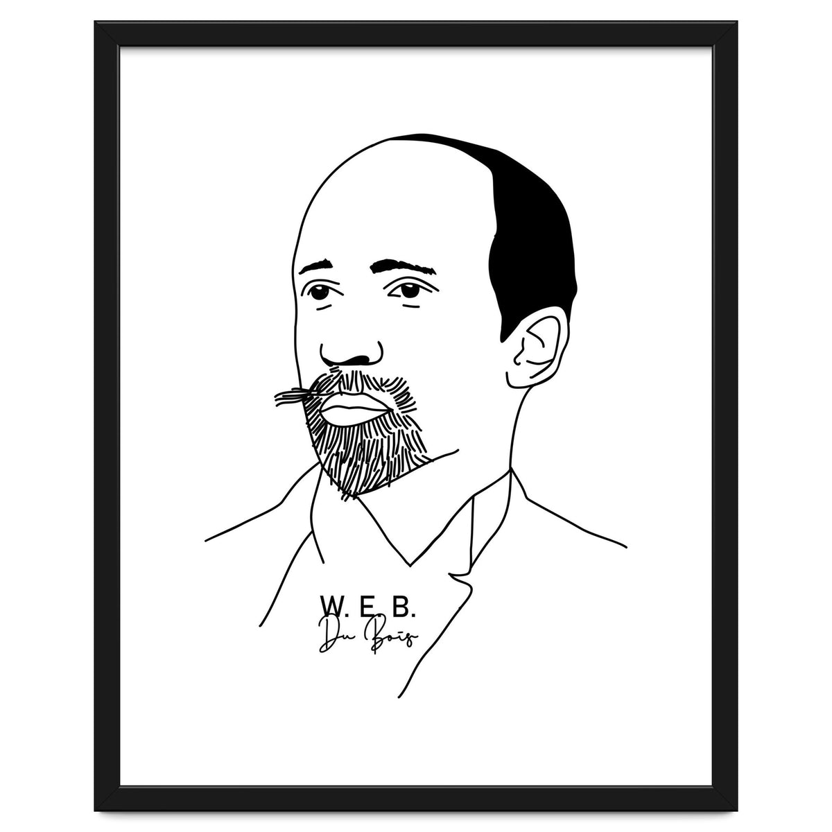 W. E. B. Du Bois Pan-Africanist Civil Rights Activist.
