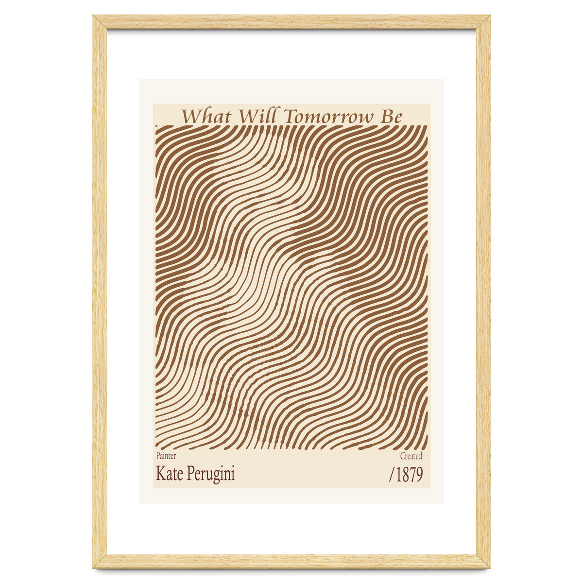 What Will Tomorrow Be – Kate Perugini (1879)