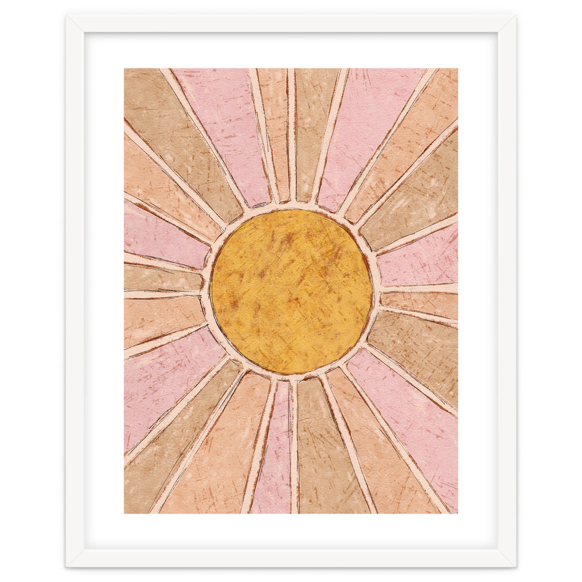 Seventies Retro Sunshine