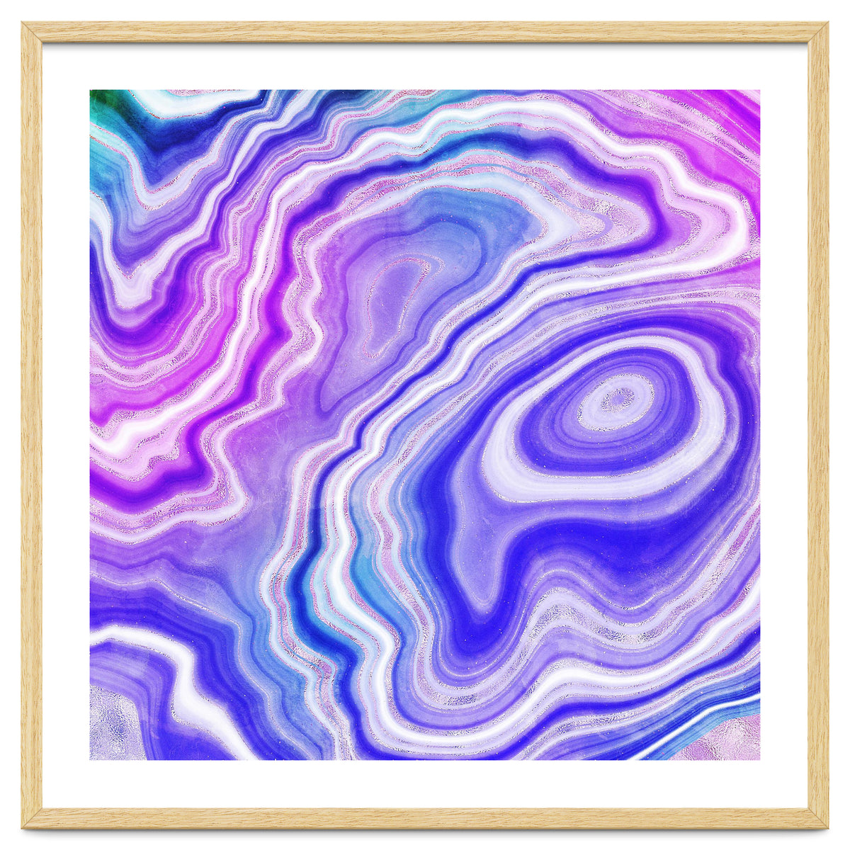 Neon Agate Texture 06