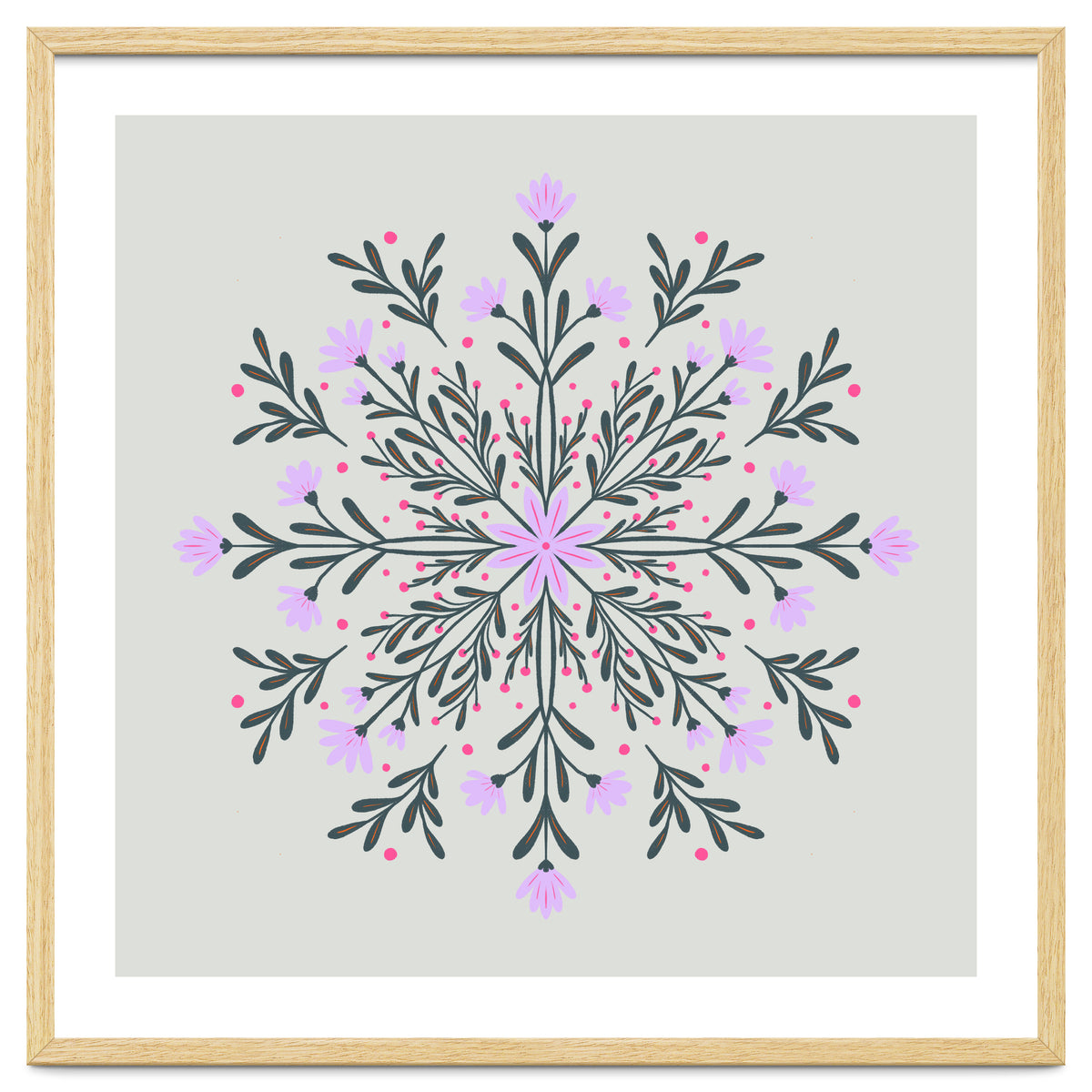 Spring Flowers Mandala