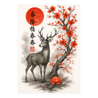Deer Japanese (Print Only)