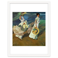 Joaquín Sorolla / 'Walk on the Beach', 1909, Oil on canvas, 205 x 200 cm.