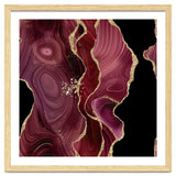 Burgundy & Gold Glitter Agate Texture 01 thumbnail