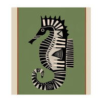 Striped Seahorse I (Print Only)