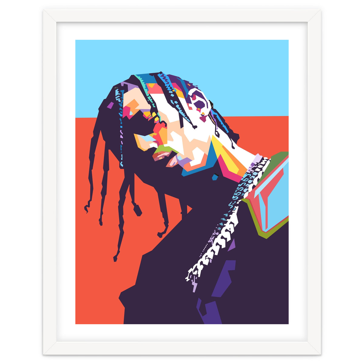 Travis Scott wpap art
