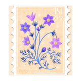 The Cambridgeshire Pasqueflower Postage Stamp (Print Only) thumbnail