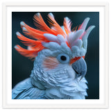Cockatoo Bird With Orange Crest Portrait thumbnail