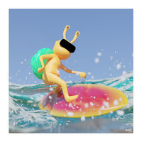 Surfing - angle #2 (Lwuba 043 Salt Proof Surfing 02) (Print Only)
