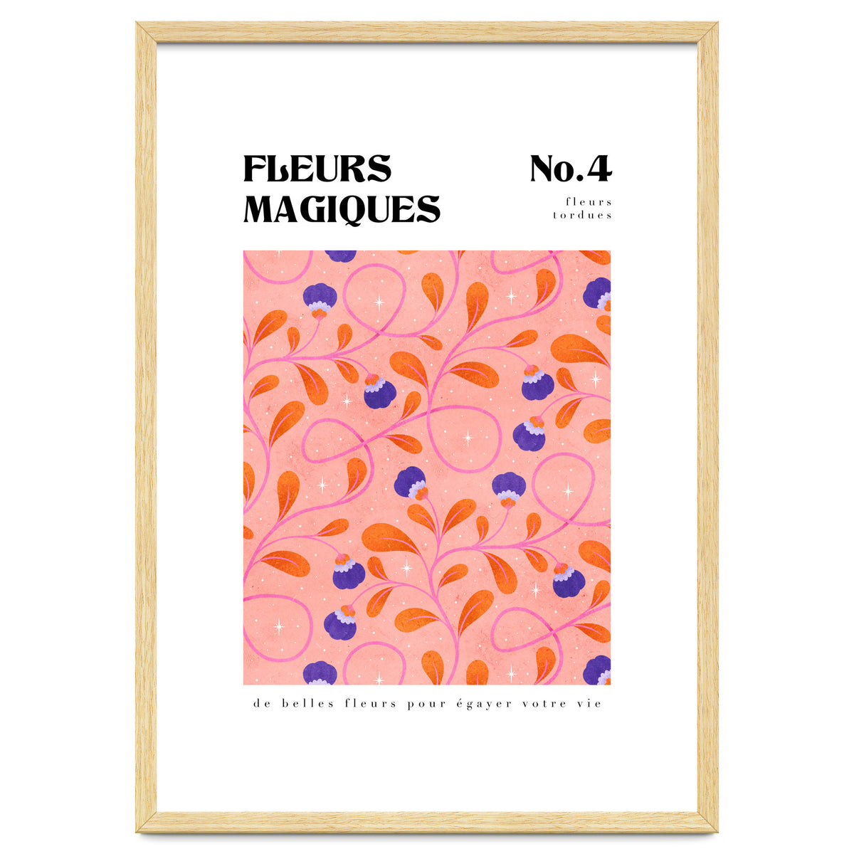 Magical Flowers No.4 Twisty Florals