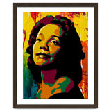 Coretta Scott King Colorful Abstract Art 2 thumbnail