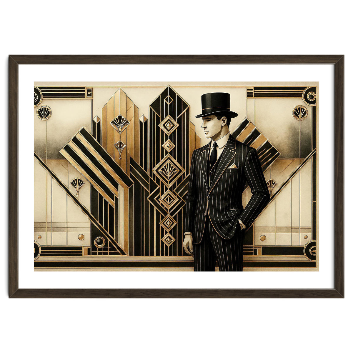 Gatsby Art Deco Noir