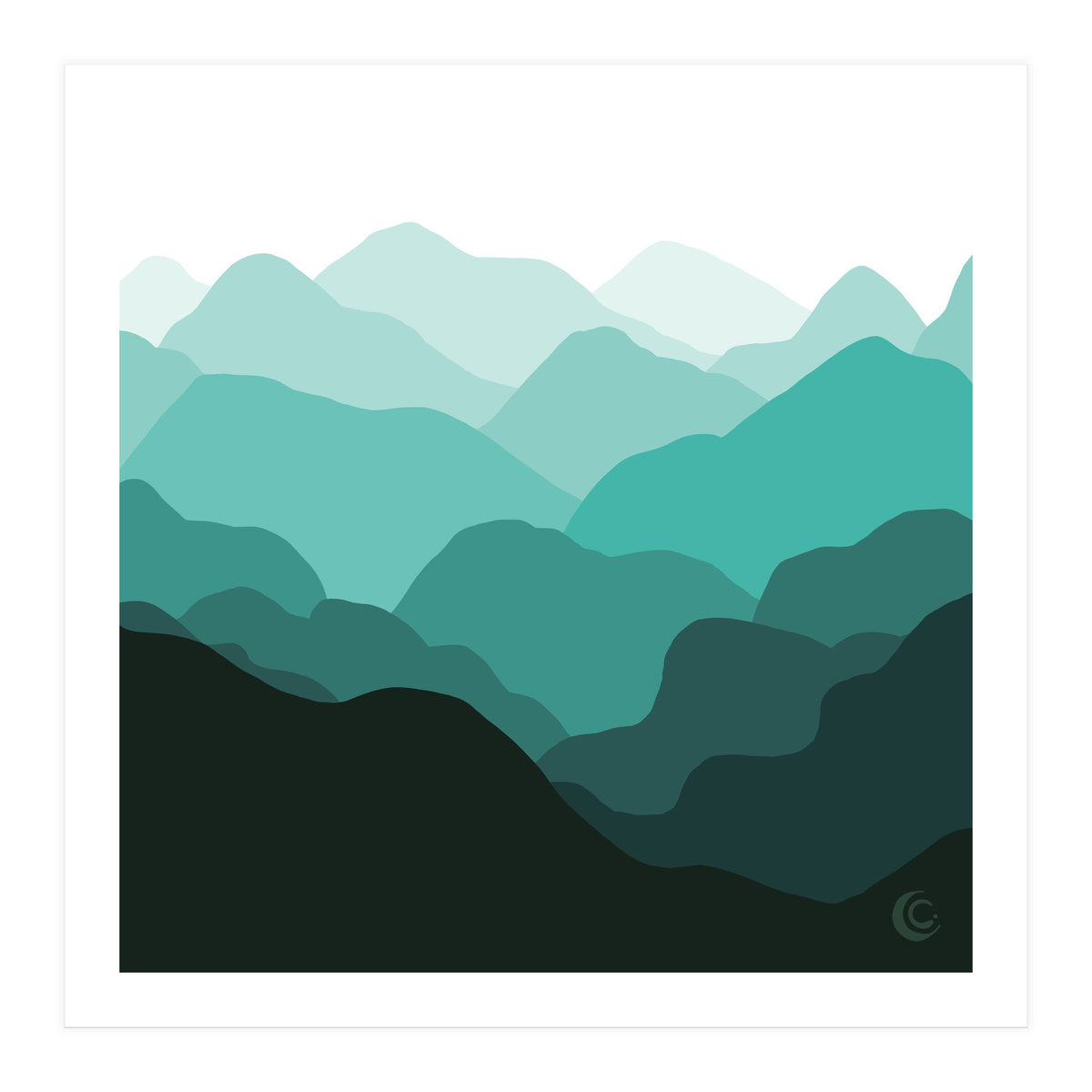 Carefree (Layers) (Print Only)