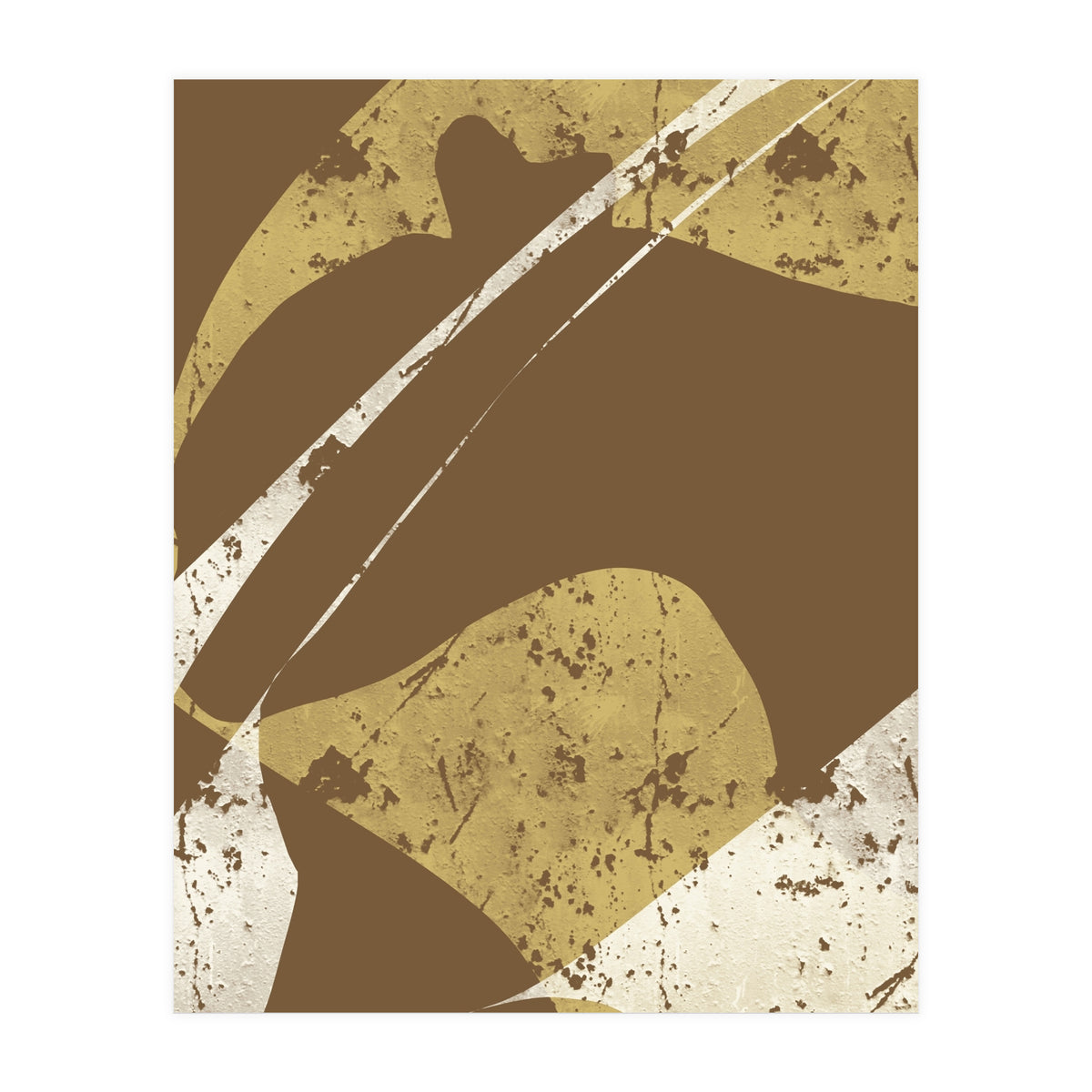 Brown Abstraction (Print Only)