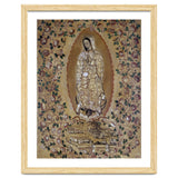 VIRGIN DE GUADALUPE - 1697 - ENCONCHADO PAINTING. JUAN y MIGUEL GONZALEZ PINTORES siglo XVII. thumbnail