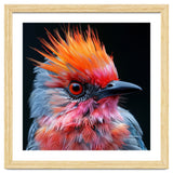 Close Up Of Exotic Bird With Vibrant Plumage thumbnail