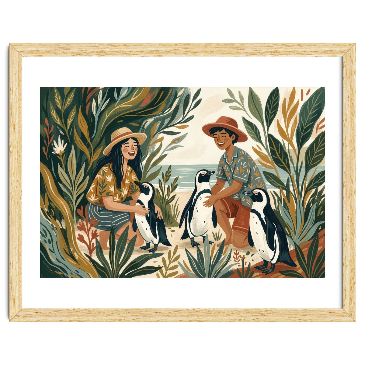 Coastal Penguin Adventure