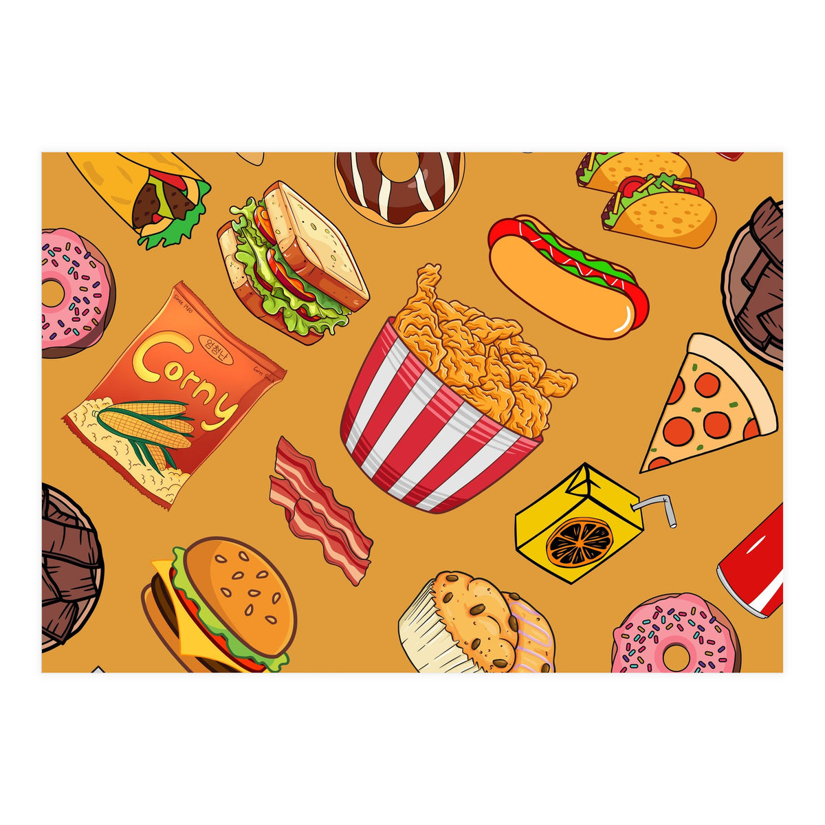 Fast Food 🍔 (Print Only)