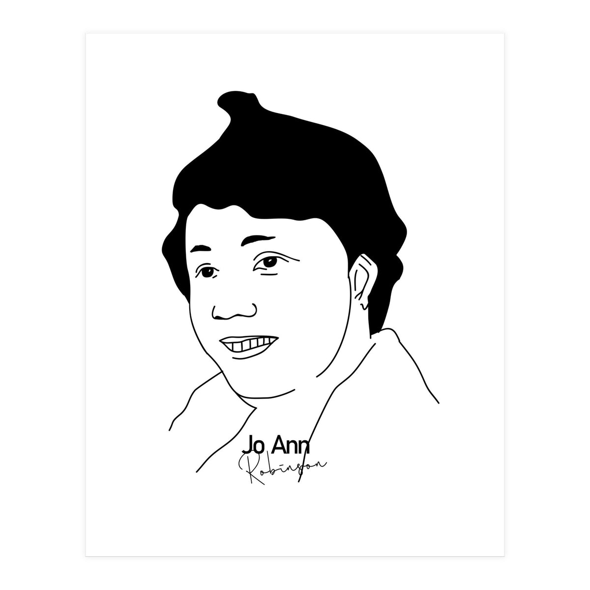 Jo Ann Robinson Civil Rights Movement (Print Only)