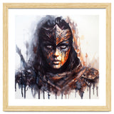 Armored Medieval Warrior Woman thumbnail