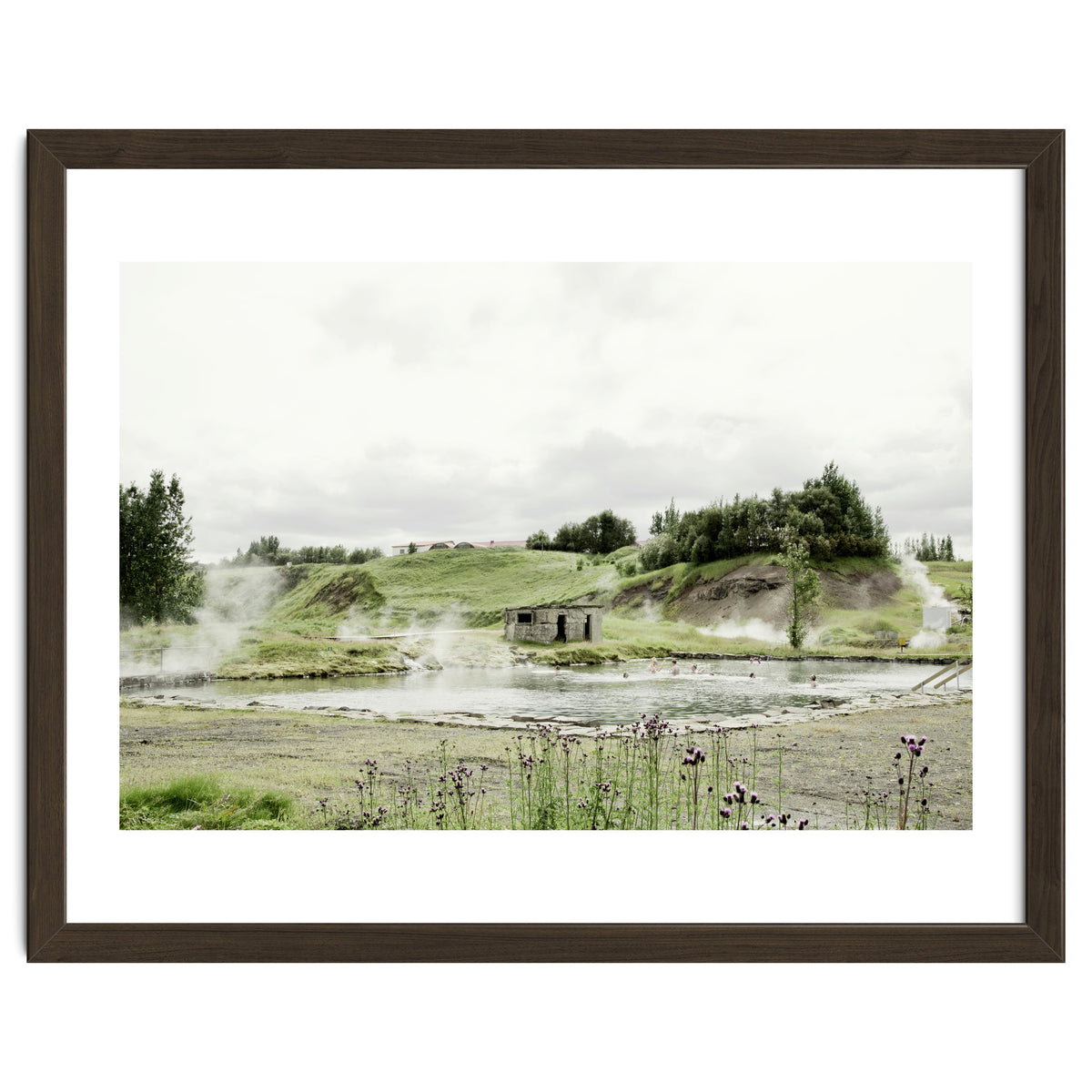 A natural hot spring bath - Iceland