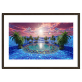 Oasis of Dreams: Surreal Tropical Landscape thumbnail