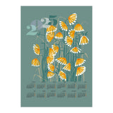 calendar 2025  linocut meadow green (Print Only) thumbnail